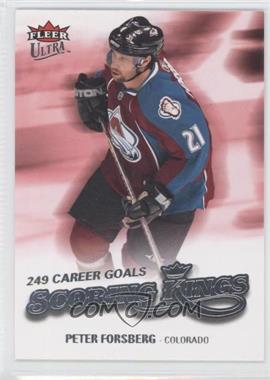 2008-09 Fleer Ultra - Scoring Kings #SK19 - Peter Forsberg