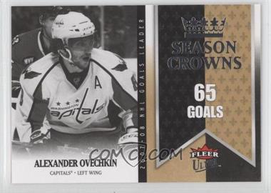 2008-09 Fleer Ultra - Season Crowns #SC 1 - Alexander Ovechkin