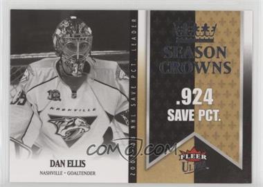 2008-09 Fleer Ultra - Season Crowns #SC 5 - Dan Ellis