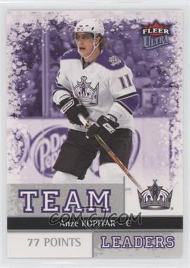 2008-09 Fleer Ultra - Team Leaders #TL 20 - Anze Kopitar