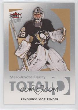 2008-09 Fleer Ultra - Total D #TD18 - Marc-Andre Fleury