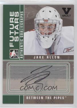 2008-09 In the Game Between the Pipes - Autographs - ITG Vault Black #A-JA - Jake Allen