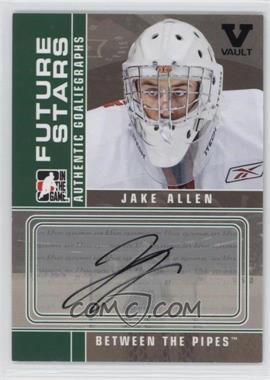 2008-09 In the Game Between the Pipes - Autographs - ITG Vault Black #A-JA - Jake Allen