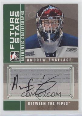 2008-09 In the Game Between the Pipes - Autographs #A-AE - Andrew Engelage [EX to NM]