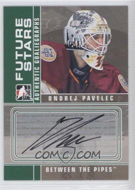 2008-09 In the Game Between the Pipes - Autographs #A-OP - Ondrej Pavelec