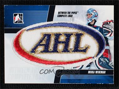 2008-09 In the Game Between the Pipes - Complete Logo #AHL-05 - Miika Wiikman /1