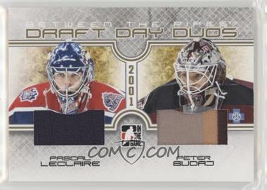 2008-09 In the Game Between the Pipes - Draft Day Duos #DDD-09 - Pascal Leclaire, Peter Budaj