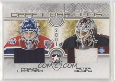 2008-09 In the Game Between the Pipes - Draft Day Duos #DDD-09 - Pascal Leclaire, Peter Budaj