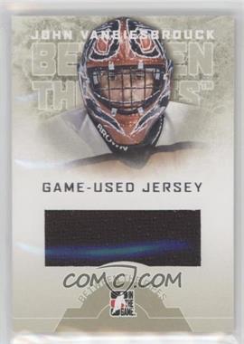 2008-09 In the Game Between the Pipes - Game-Used Jersey - Silver #GUJ-42 - John Vanbiesbrouck /30