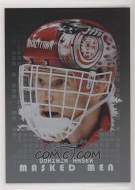 2008-09 In the Game Between the Pipes - Masked Men - Silver ITG Vault Emerald #MM-46 - Dominik Hasek