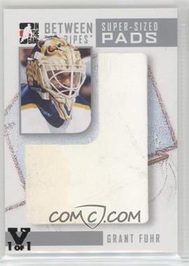 2008-09 In the Game Between the Pipes - Super-Sized Pads - Silver ITG Vault Black #SSP-07 - Grant Fuhr /1