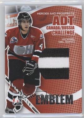 2008-09 In the Game Heroes and Prospects - ADT Canada/Russia Challenge Relics - Silver Emblem #CRE-10 - Michael Del Zotto /19