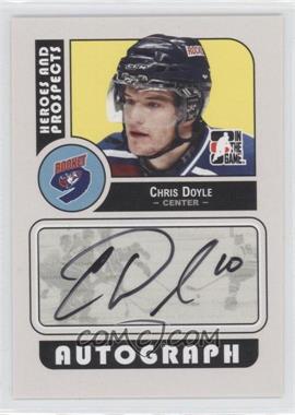 2008-09 In the Game Heroes and Prospects - Autographs #A-CD - Chris Doyle