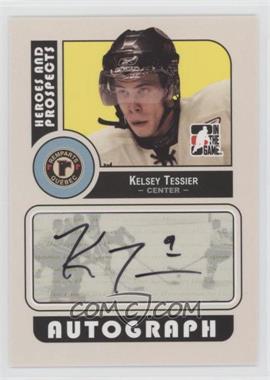 2008-09 In the Game Heroes and Prospects - Autographs #A-KT - Kelsey Tessier