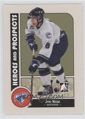 2008-09 In the Game Heroes and Prospects - [Base] #70 - Jyri Niemi