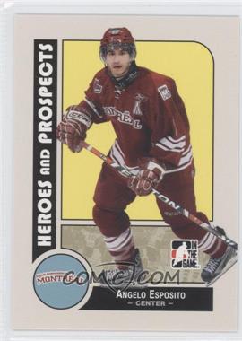 2008-09 In the Game Heroes and Prospects - [Base] #84 - Angelo Esposito