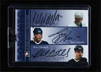 Wendel Clark, Gary Leeman, Russ Courtnall [Uncirculated]