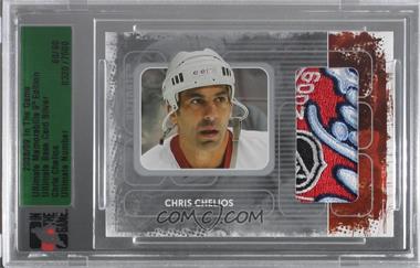 2008-09 In the Game Ultimate Memorabilia 9th Edition - [Base] - Silver #_CHCH.2 - Chris Chelios (2009 Winter Classic Patch) /90 [Uncirculated]