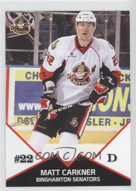 2008-09 Just Sports Photography Binghamton Senators - [Base] #_MACA - Matt Carkner