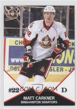 2008-09 Just Sports Photography Binghamton Senators - [Base] #_MACA - Matt Carkner