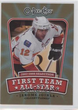 2008-09 O-Pee-Chee - 1st Team All-Stars #1ST-JI - Jarome Iginla