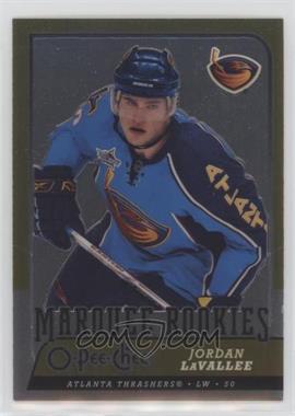 2008-09 O-Pee-Chee - [Base] - Metal #522 - Marquee Rookies - Jordan LaVallee