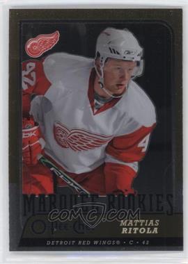 2008-09 O-Pee-Chee - [Base] - Metal #537 - Marquee Rookies - Mattias Ritola