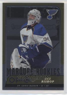 2008-09 O-Pee-Chee - [Base] - Metal #789 - Marquee Rookies - Ben Bishop