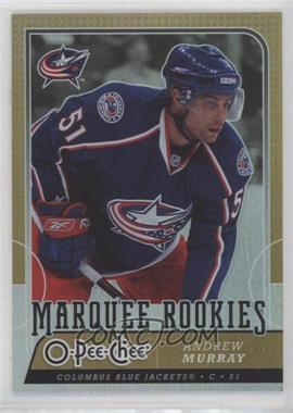 2008-09 O-Pee-Chee - [Base] - Rainbow Foil #545 - Marquee Rookies - Andrew Murray