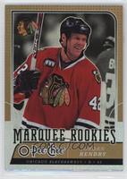 Marquee Rookies - Jordan Hendry