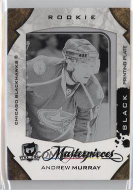 2008-09 O-Pee-Chee - [Base] - The Cup Masterpieces Printing Plate Black Framed #MAS-545 - Marquee Rookies - Andrew Murray /1