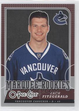 2008-09 O-Pee-Chee - [Base] #503 - Marquee Rookies - Zack Fitzgerald