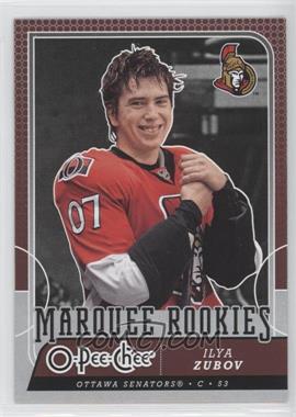 2008-09 O-Pee-Chee - [Base] #517 - Marquee Rookies - Ilya Zubov