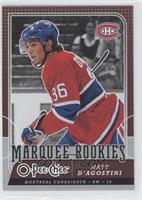 Marquee Rookies - Matt D'Agostini