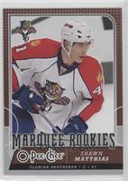 Marquee Rookies - Shawn Matthias