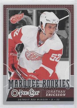 2008-09 O-Pee-Chee - [Base] #535 - Marquee Rookies - Jonathan Ericsson