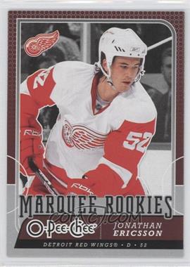 2008-09 O-Pee-Chee - [Base] #535 - Marquee Rookies - Jonathan Ericsson