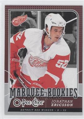 2008-09 O-Pee-Chee - [Base] #535 - Marquee Rookies - Jonathan Ericsson