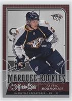 Marquee Rookies - Patric Hornqvist