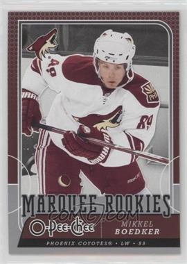 2008-09 O-Pee-Chee - [Base] #785 - Marquee Rookies - Mikkel Boedker