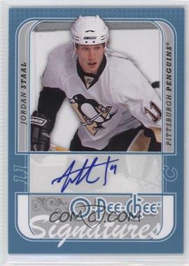 2008-09 O-Pee-Chee - Signatures #S-SJ - Jordan Staal