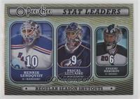 Henrik Lundqvist, Pascal Leclaire, Evgeni Nabokov