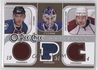 Joe Sakic, Peter Budaj, John-Michael Liles [Noted]