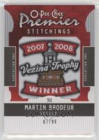 Martin Brodeur [Noted] #/99