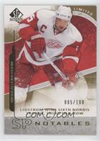 SP Notables - Nicklas Lidstrom #/100