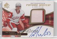 Autographed Future Watch - Darren Helm #/100