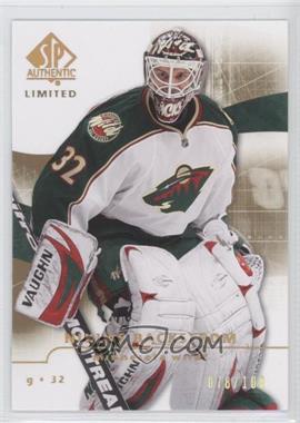 2008-09 SP Authentic - [Base] - Limited #33 - Niklas Backstrom /100