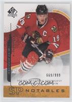 SP Notables - Jonathan Toews #/999