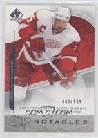 SP Notables - Nicklas Lidstrom #/999