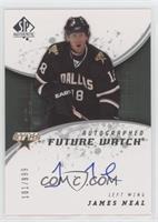 Autographed Future Watch - James Neal #/999